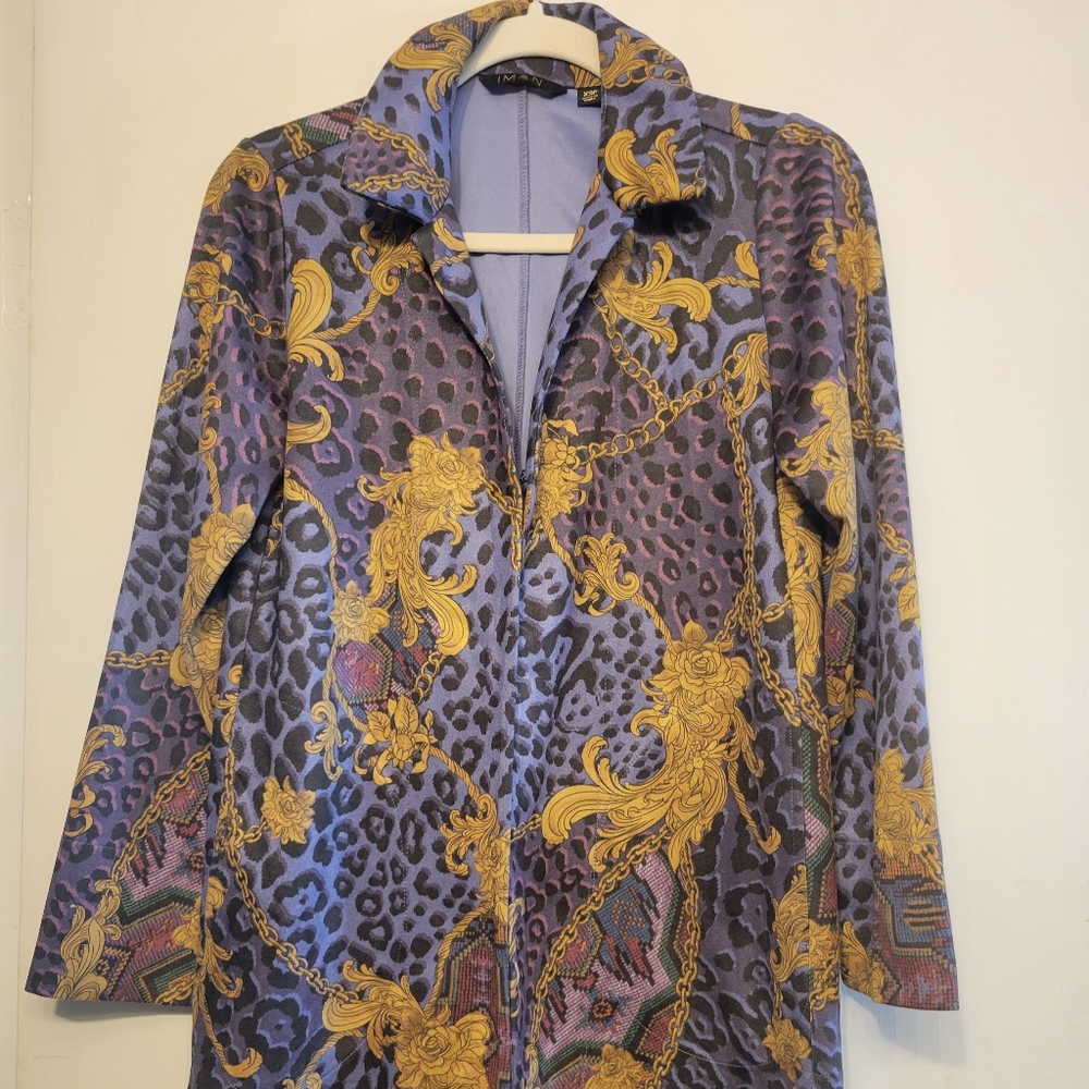 Animal Print Lightweight Long Topper
